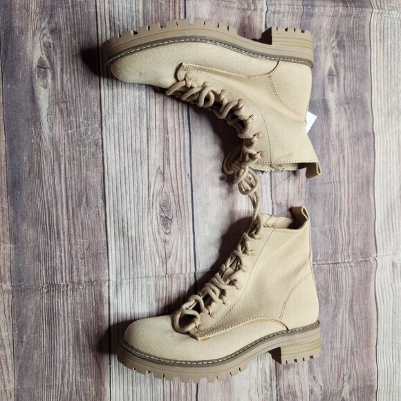 Universal Thread Combat Boots Parker Lace-Up Combat Boots - Picture 3 of 9